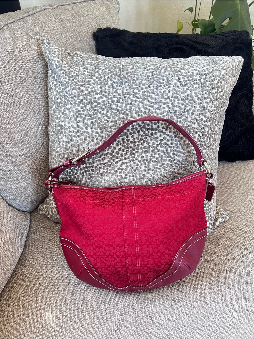 Coach Vintage Y2k Cherry Red Soho Bag - Picture 2 of 9